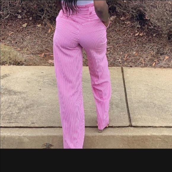 lovely Striped wide leg New York& Company pants - Picture 3 of 3